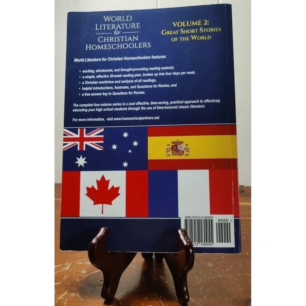 World Literature‎ for Christian Homeschoolers, Volume 2 Great Short Stories